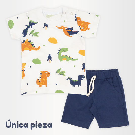 Conjunto Infantil Dino 12M
