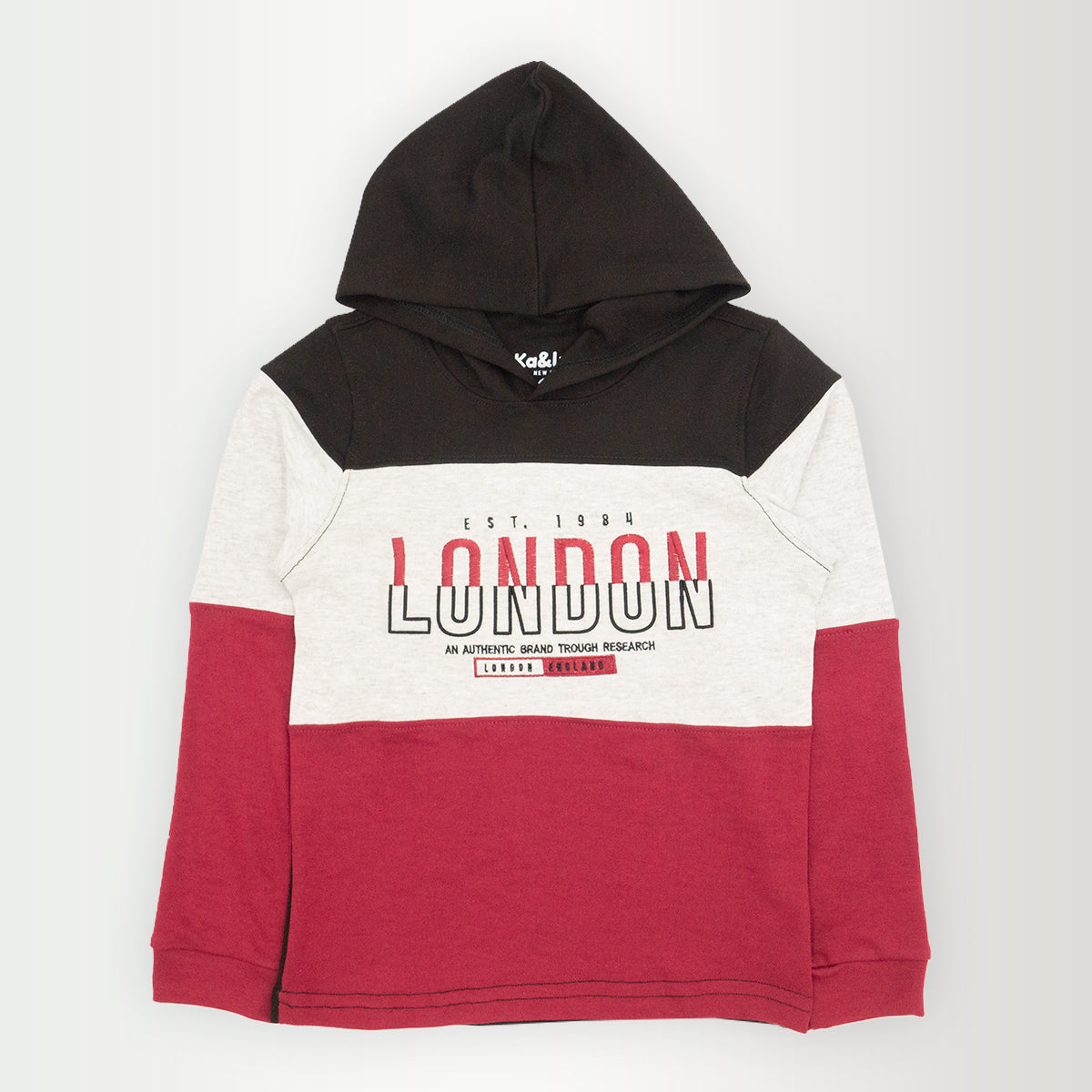 Playera gorro BASKETBALL manga larga juvenil Kalus