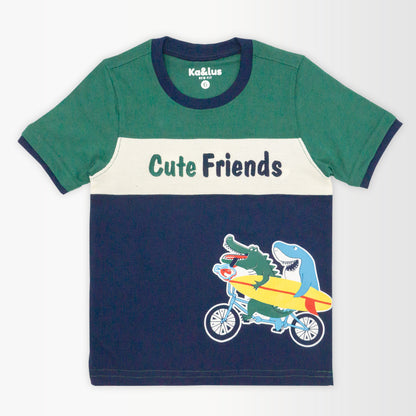 Playera Cuello Redondo BEACH Infantil