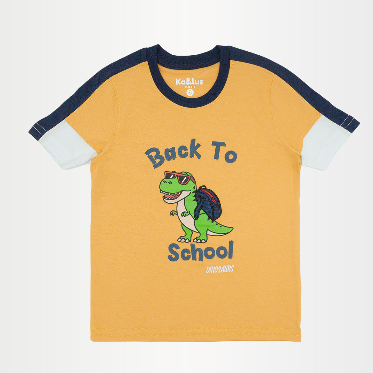 Playera Cuello Redondo Dino