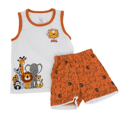 Conjunto Bebe Full Print Safari