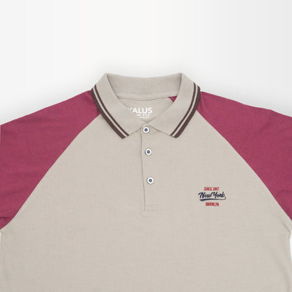 Playera Polo Manga Ranglan