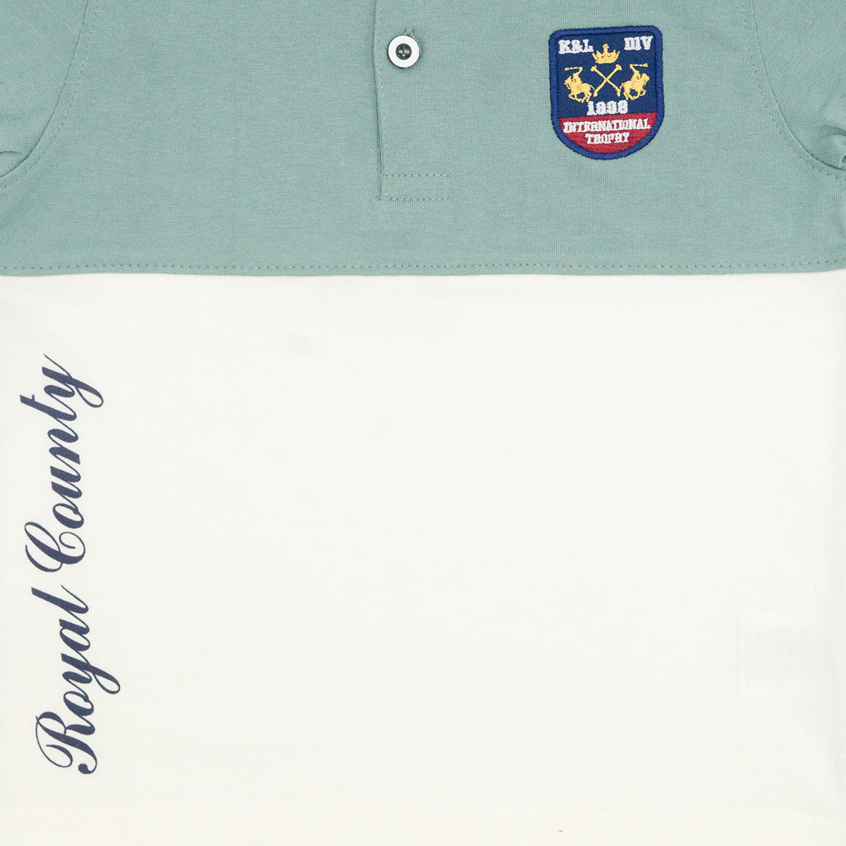 Playera polo COMBINADO infantil para niño