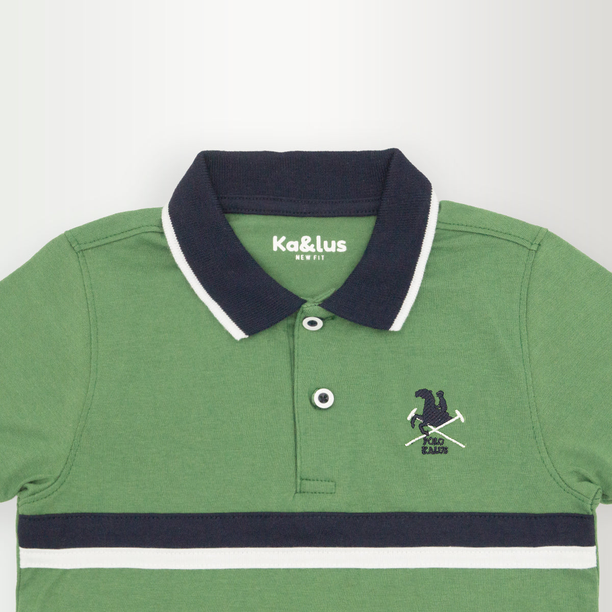 Playera polo LINE manga corta juvenil