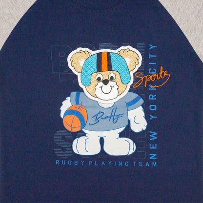 Playera redondo CARTOON infantil manga corta Kalus
