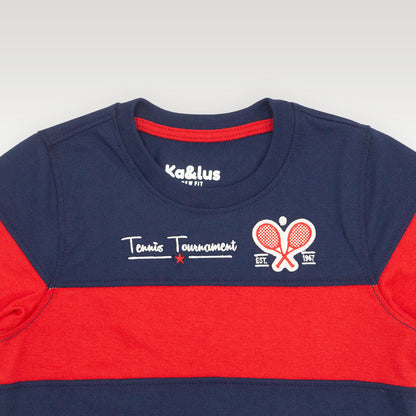Playera Cuello Redondo Infantil Tennis