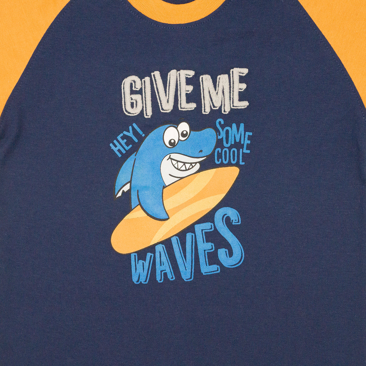 Playera Cuello Redondo Waves Infantil