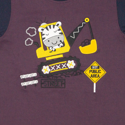Playera redondo STREET infantil KALUS
