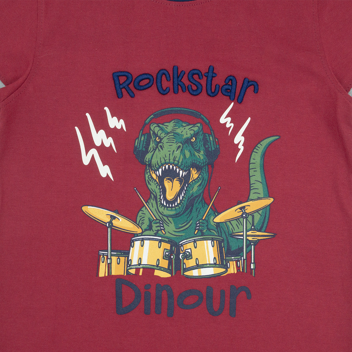 Playera Cuello Redondo Dino