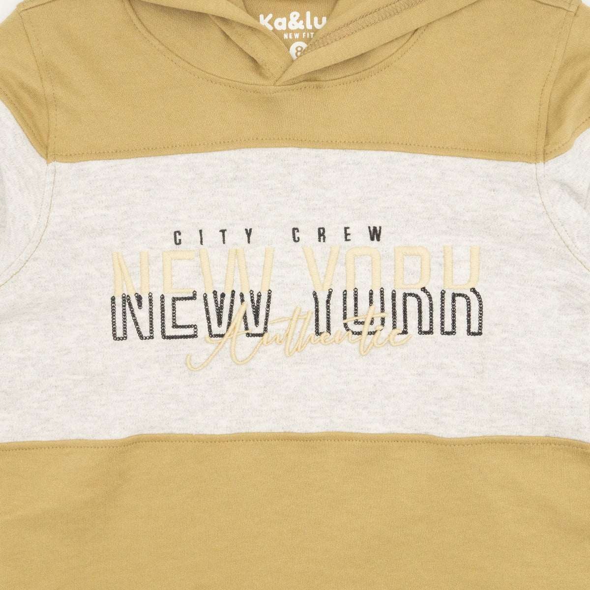 Playera gorro BASKETBALL manga larga juvenil Kalus