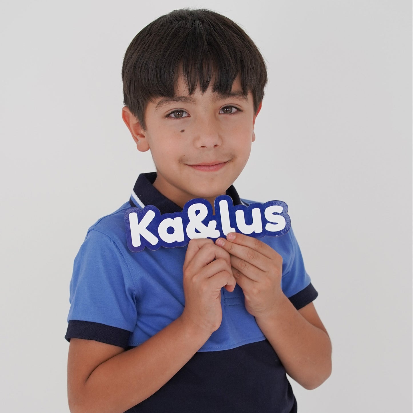 Playera polo COMBINADO infantil para niño