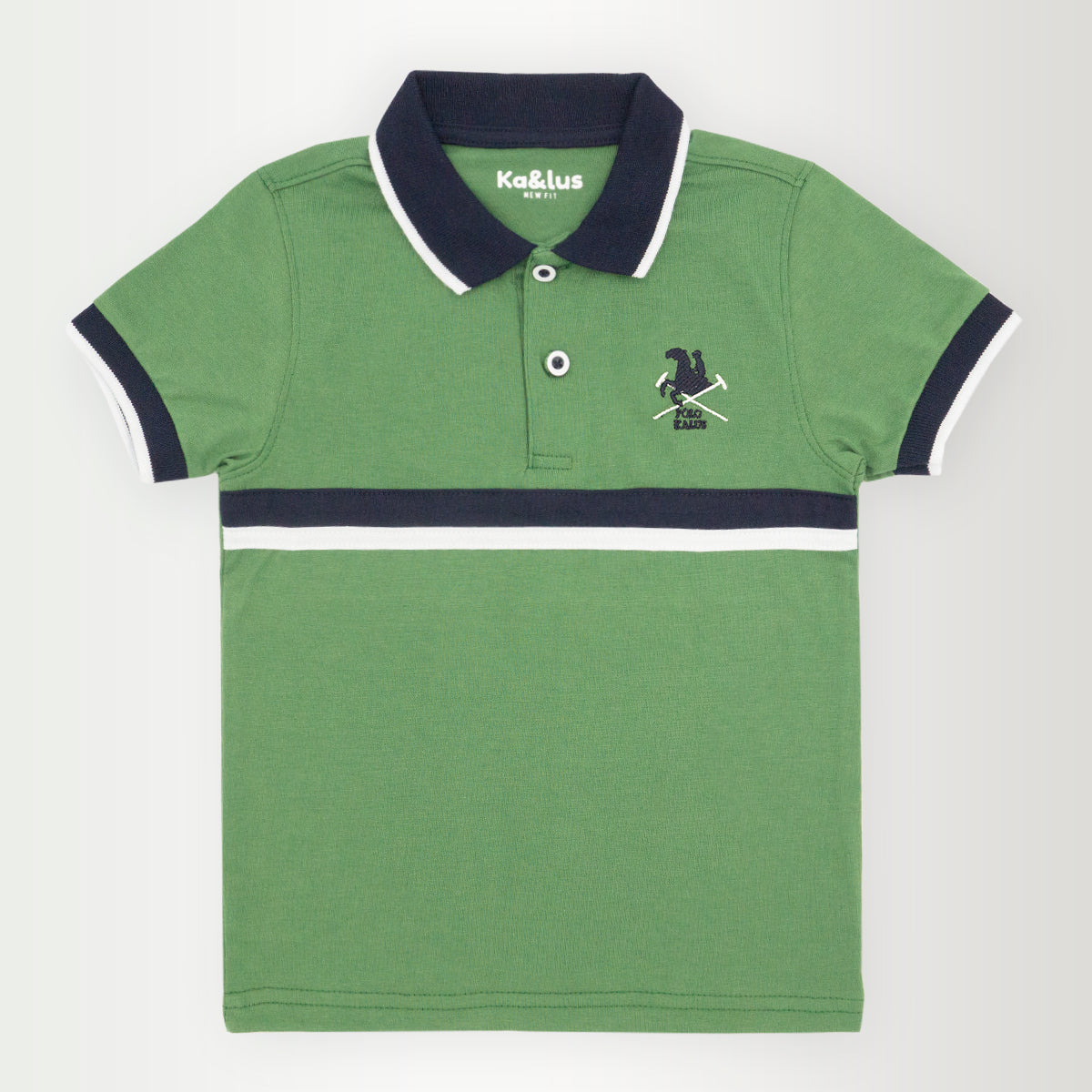 Playera polo LINE manga corta juvenil