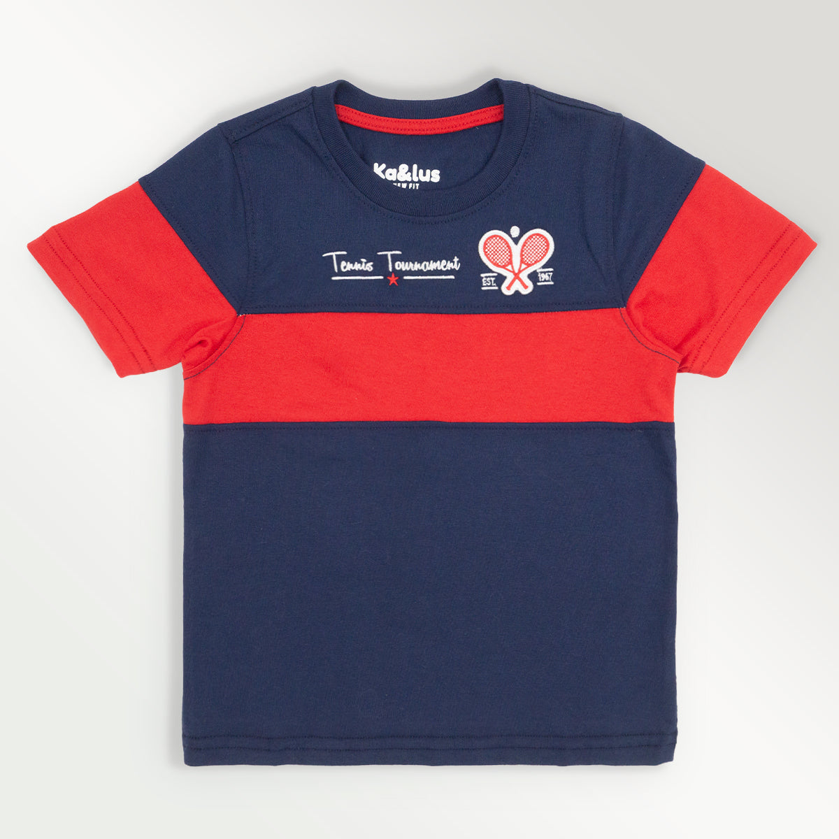 Playera Cuello Redondo Infantil Tennis