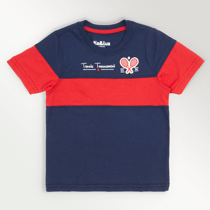 Playera Cuello Redondo Infantil Tennis