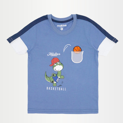 Playera Cuello Redondo Dino