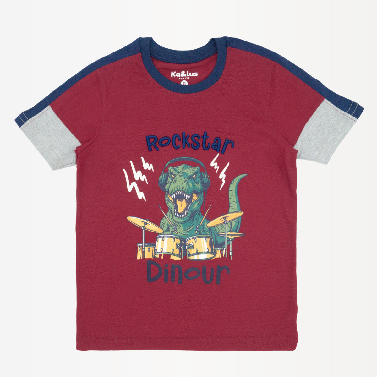 Playera Cuello Redondo Dino