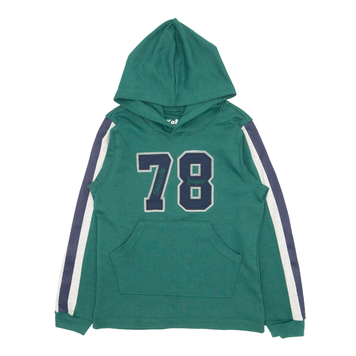 Playera Manga Larga Juvenil con Gorro