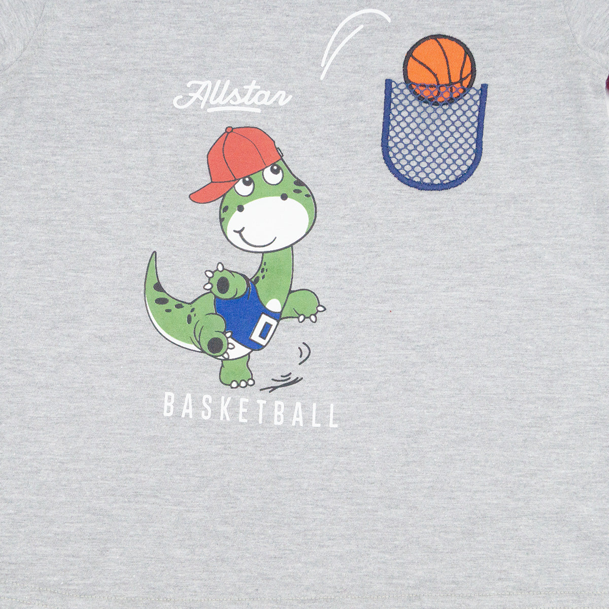 Playera Cuello Redondo Dino