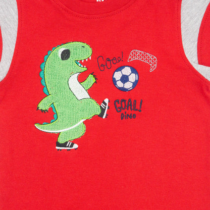 Playera redondo DINO infantil
