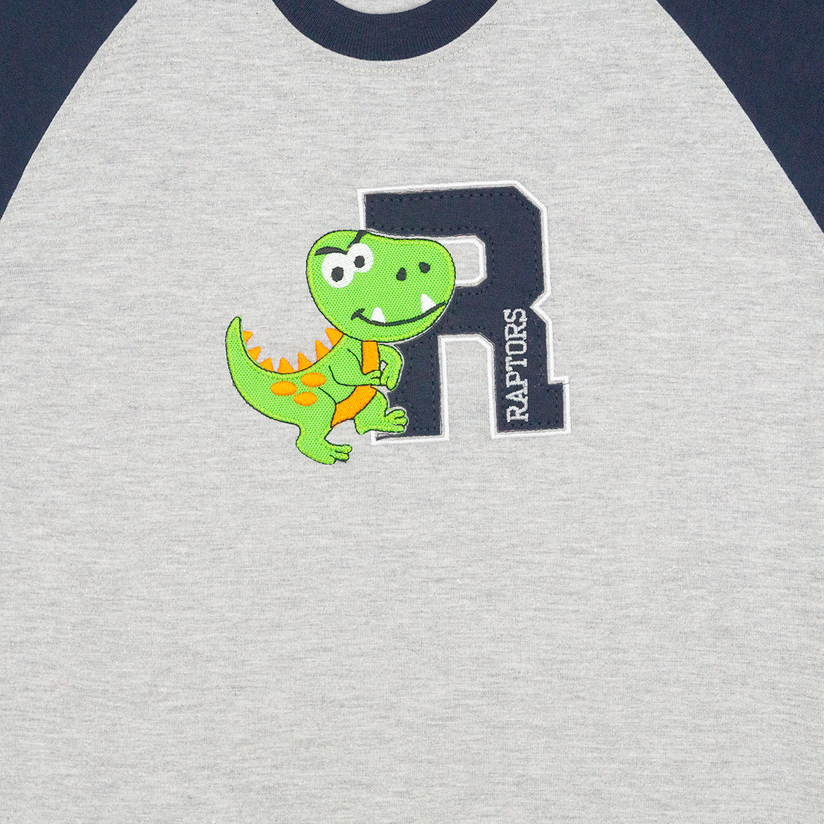 Playera redondo RAPTOR manga corta para niño infantil