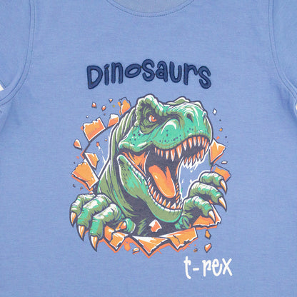 Playera Cuello Redondo Dino