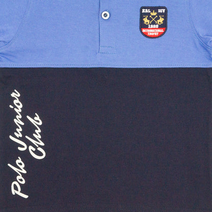 Playera polo COMBINADO infantil para niño