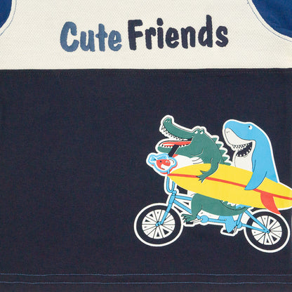 Playera Cuello Redondo BEACH Infantil