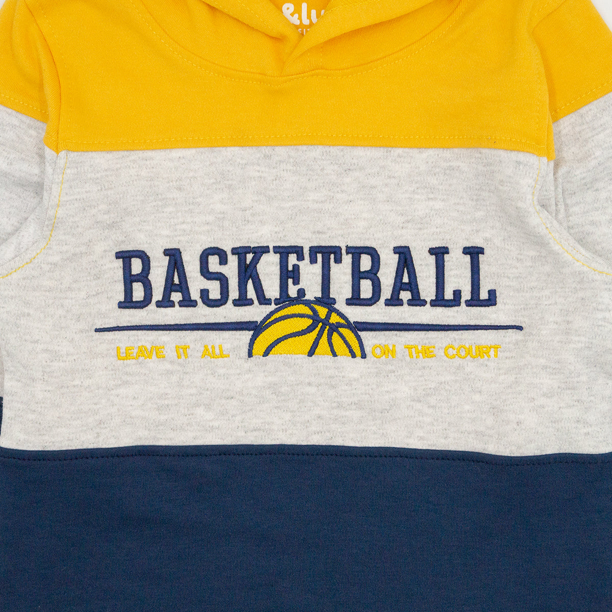Playera con Gorro Infantil BASKETBALL
