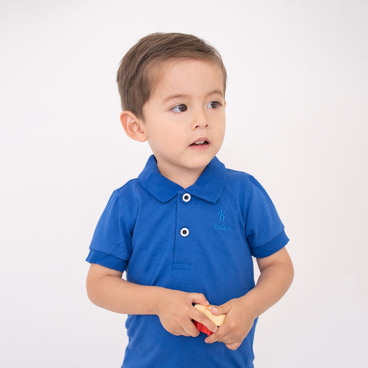 Playera Polo Liso Infantil