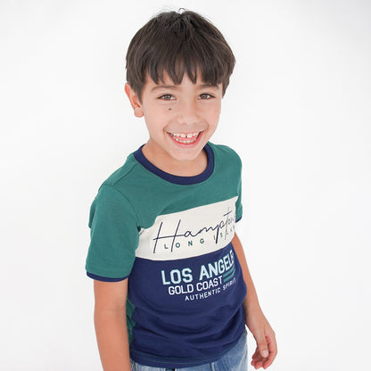 Playera Cuello Redondo BEACH Juvenil