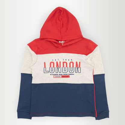 Playera gorro BASKETBALL manga larga juvenil Kalus