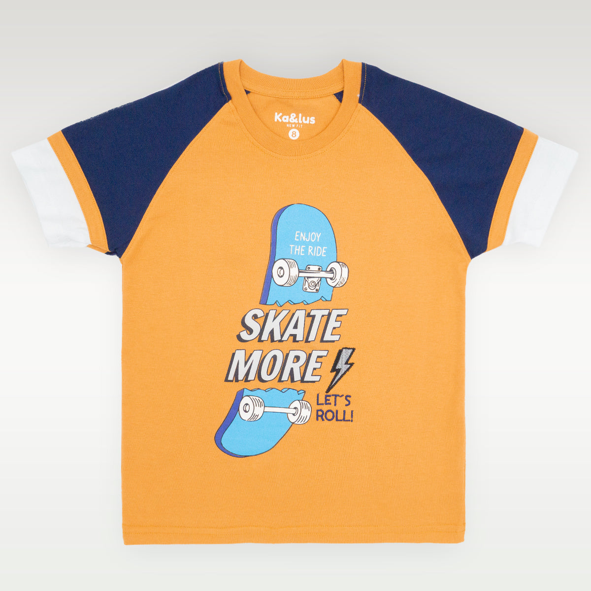 Playera Cuello Redondo Skate Juvenil