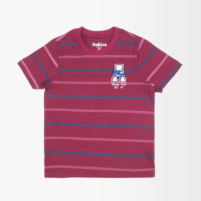 Playera Cuello Redondo Rayas Juvenil