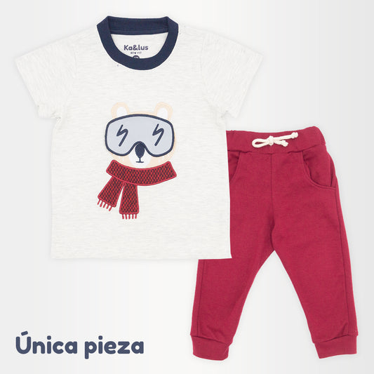 Conjunto Infantil Oso 12M