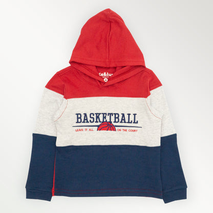 Playera con Gorro Infantil BASKETBALL