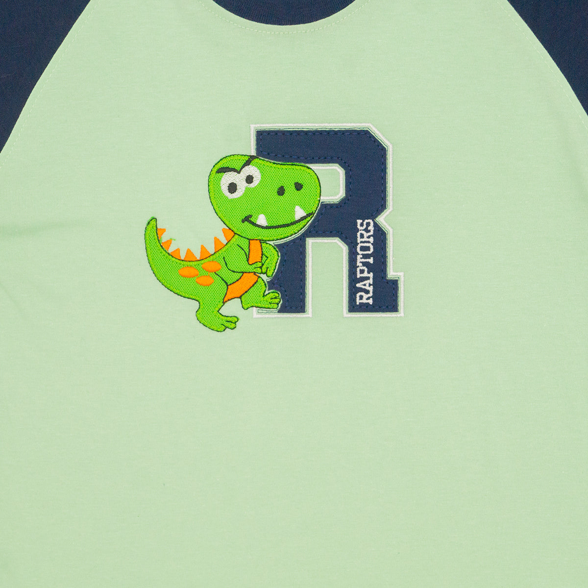 Playera redondo RAPTOR manga corta para niño infantil