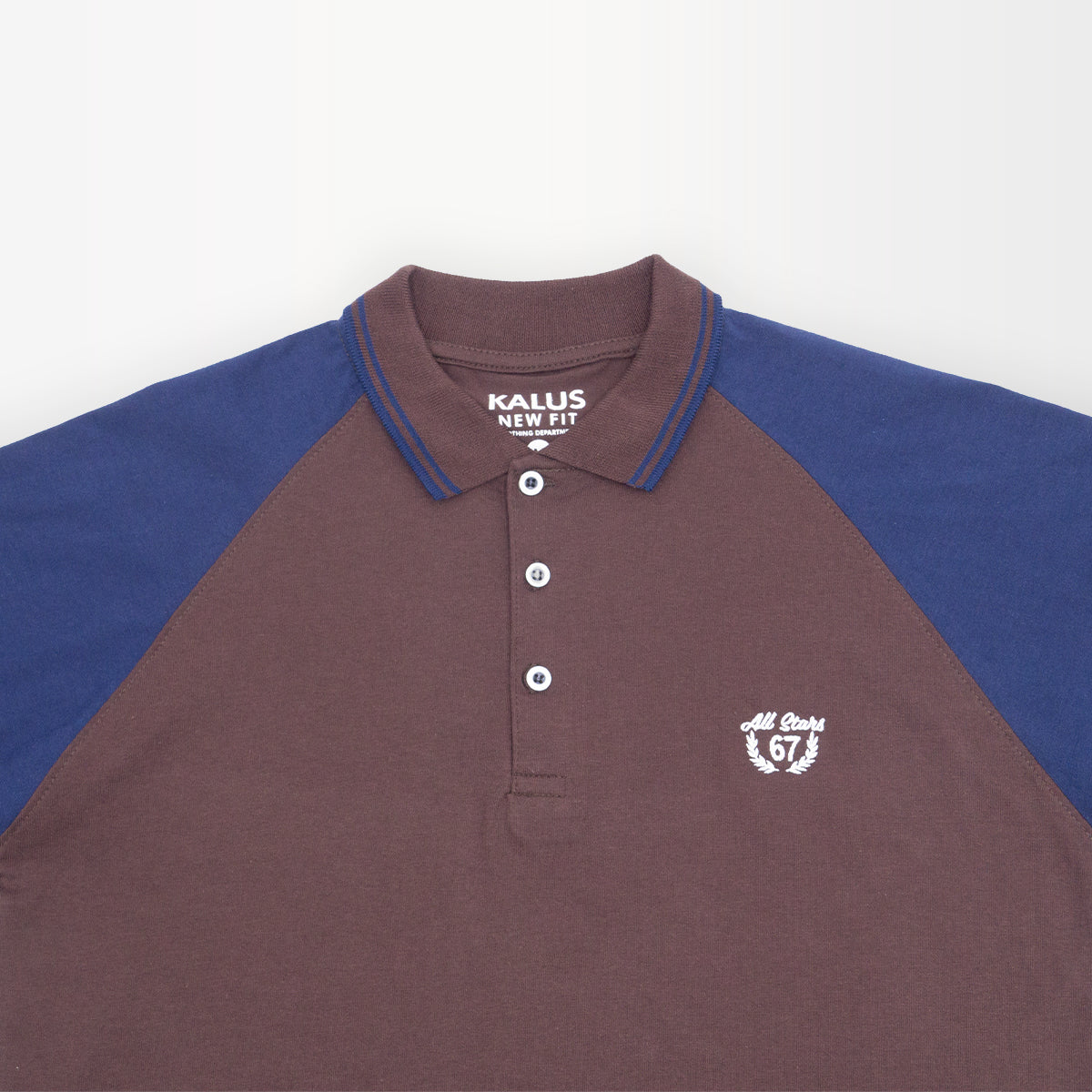 Playera Polo Manga Ranglan