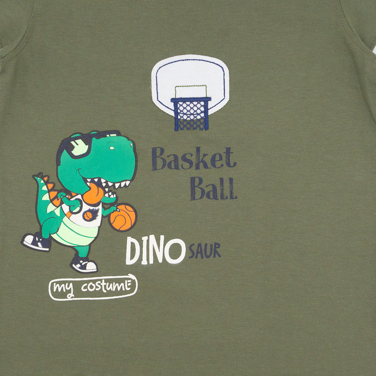 Playera Cuello Redondo Dino