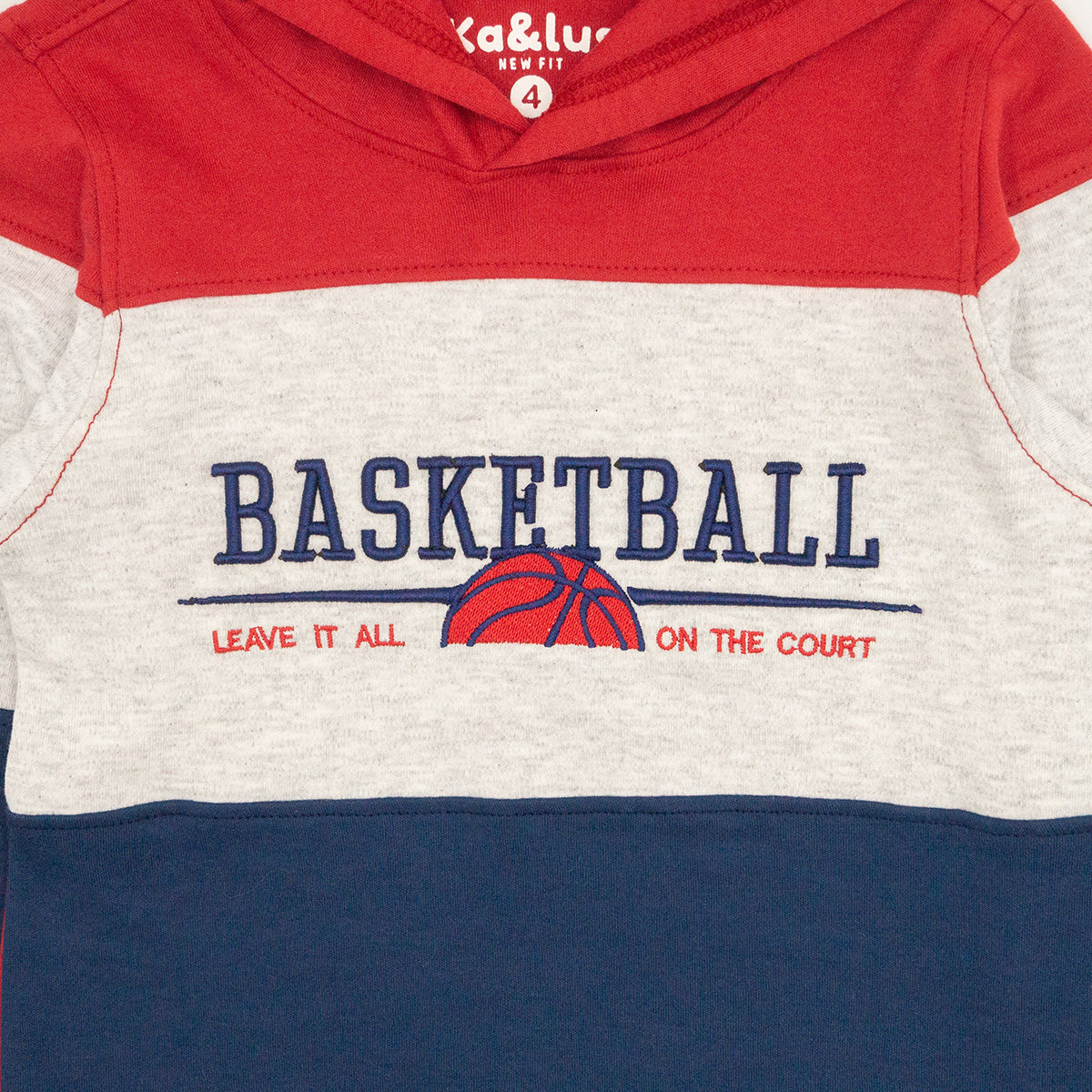 Playera con Gorro Infantil BASKETBALL