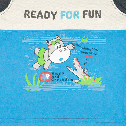 Playera Cuello Redondo BEACH Infantil