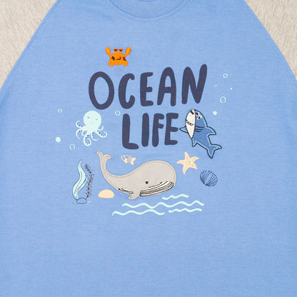 Playera Cuello Redondo Waves Infantil