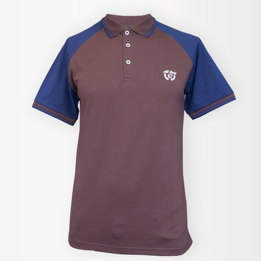 Playera Polo Manga Ranglan