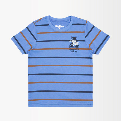 Playera Cuello Redondo Rayas Juvenil