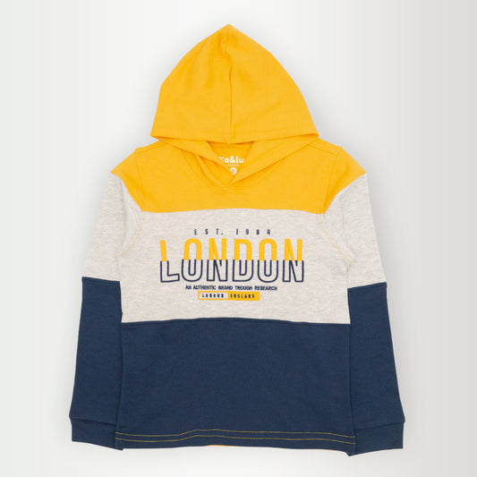 Playera gorro BASKETBALL manga larga juvenil Kalus