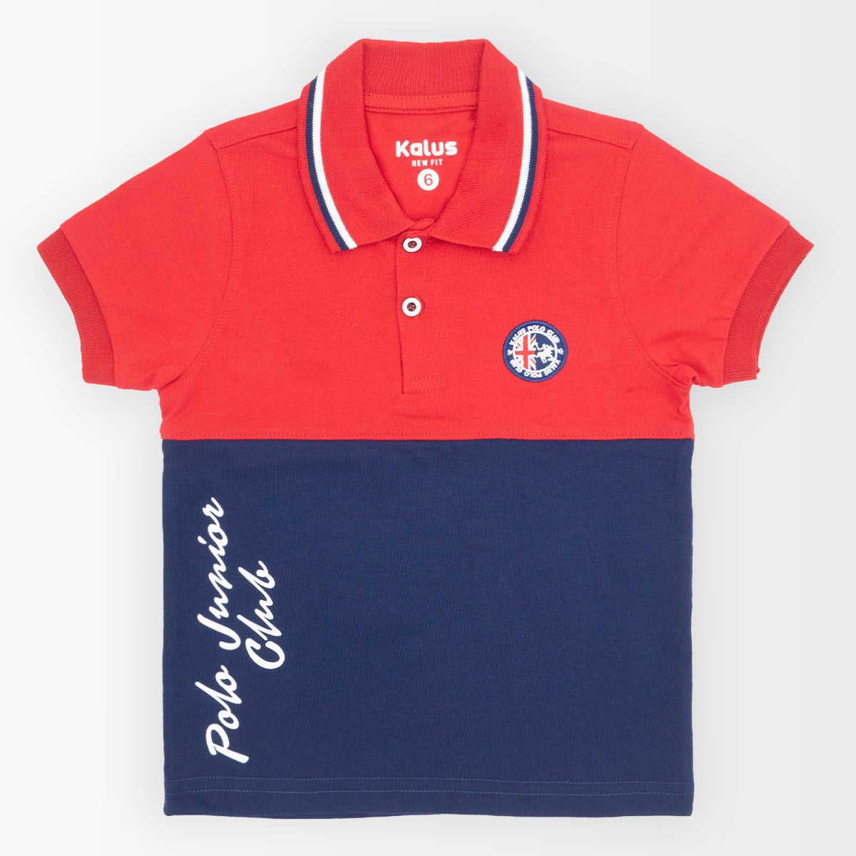 Playera polo COMBINADO infantil para niño