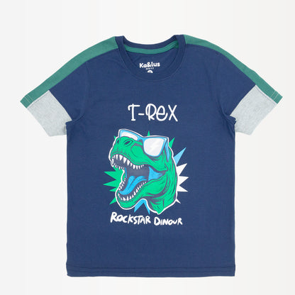 Playera Cuello Redondo Dino