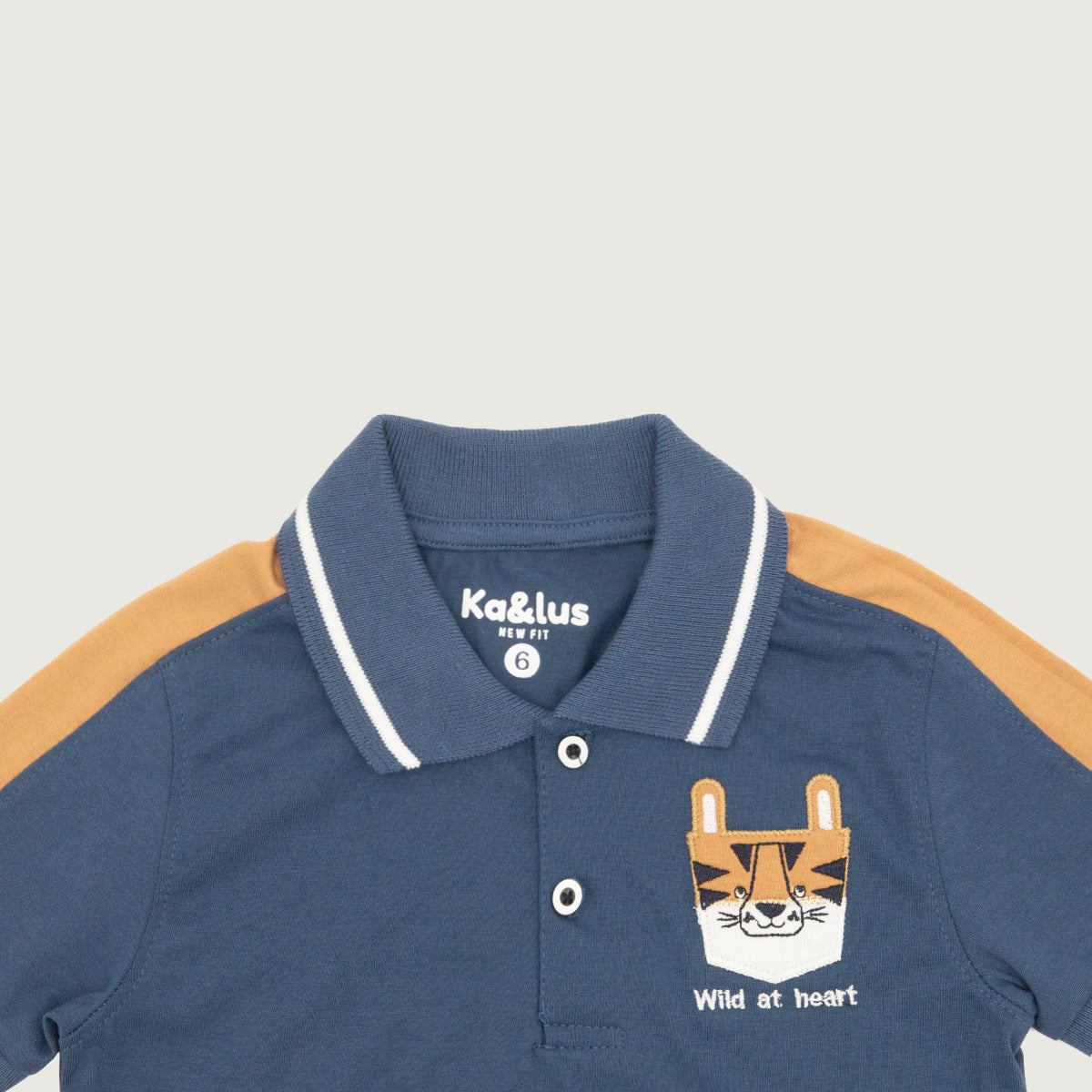 Playera Polo TIGER infantil