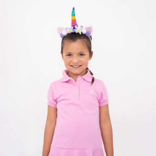 Vestido polo niña