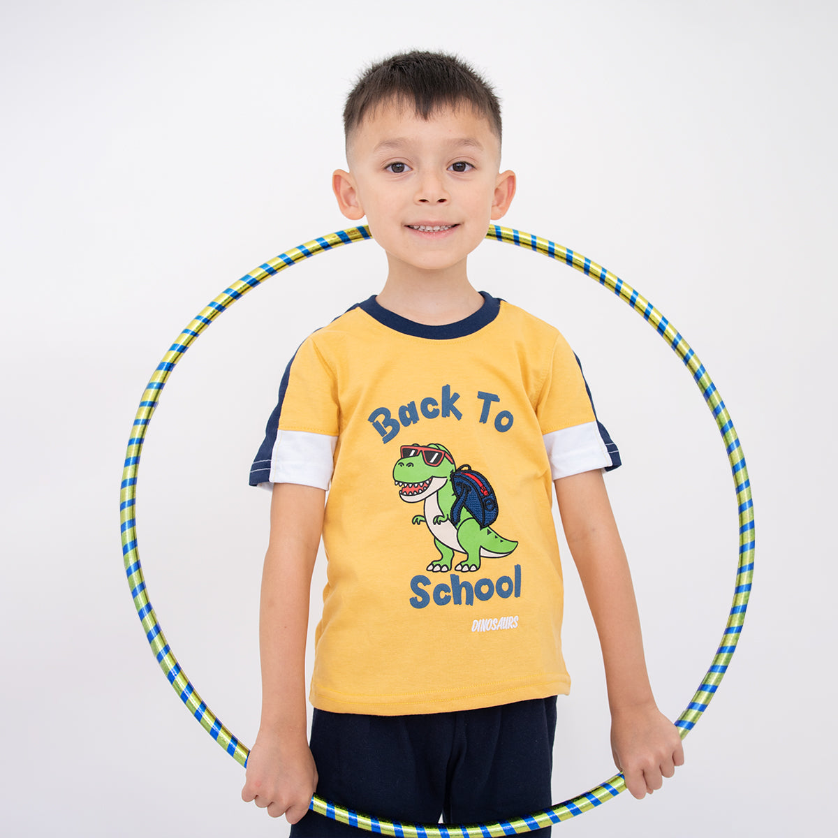 Playera Cuello Redondo Dino