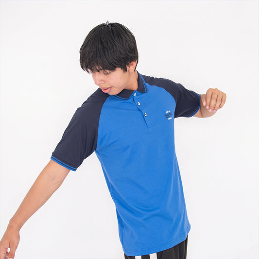 Playera Polo Manga Ranglan